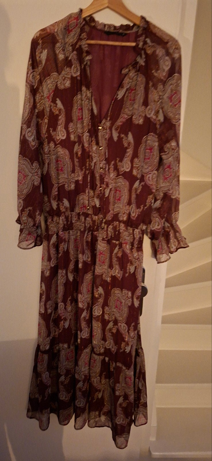 zara jurk xl, Maat 46/48 (XL) of groter, Nieuw, Ophalen of Verzenden, Rood