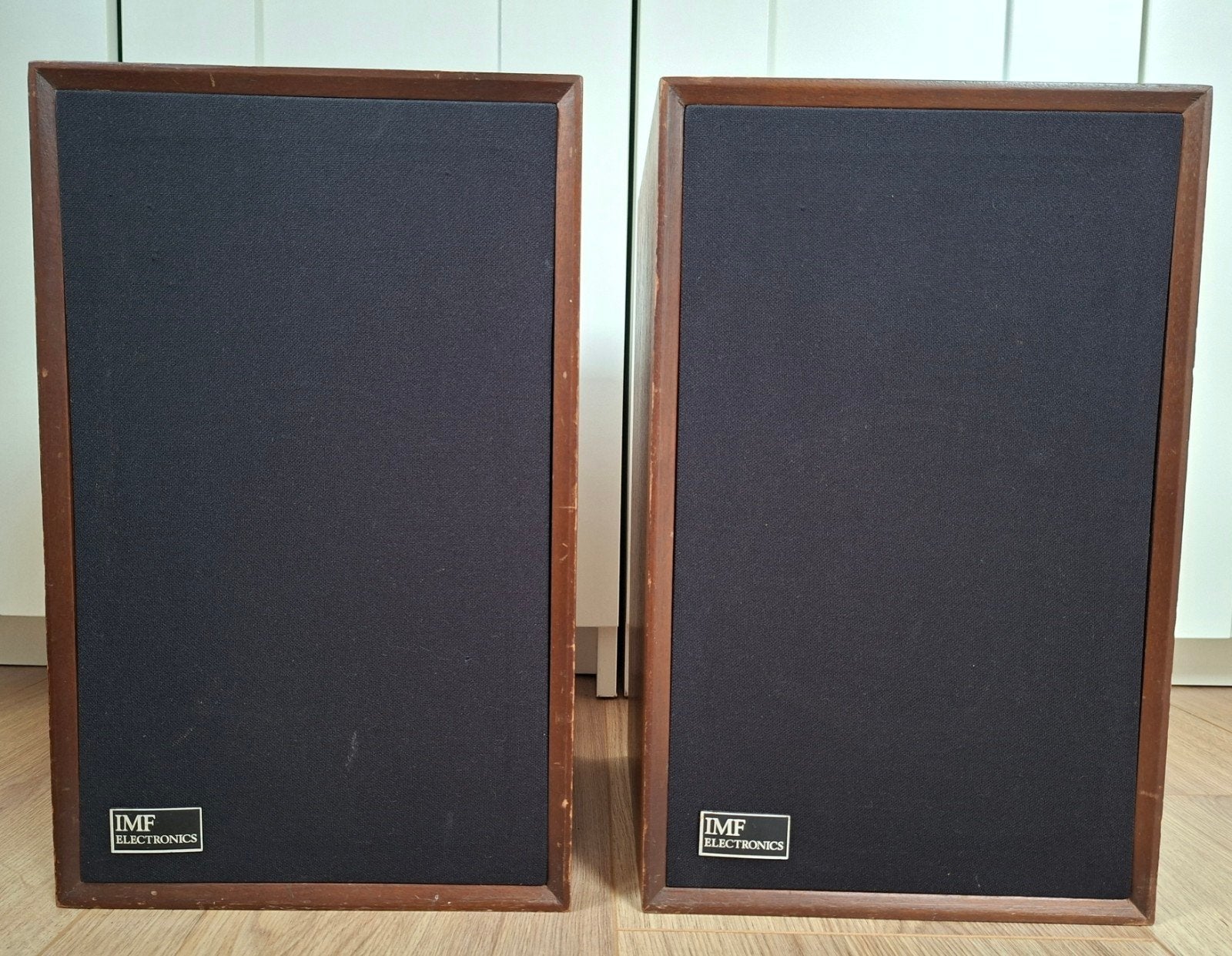 Paar IMF Compact II Luidsprekers, Gebruikt, Minder dan 60 watt, Boekenplank luidspreker, Ophalen