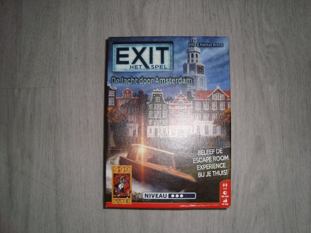 Exit het spel, escape room, Vijf spelers of meer, Ophalen of Verzenden, Zo goed als nieuw, 999games