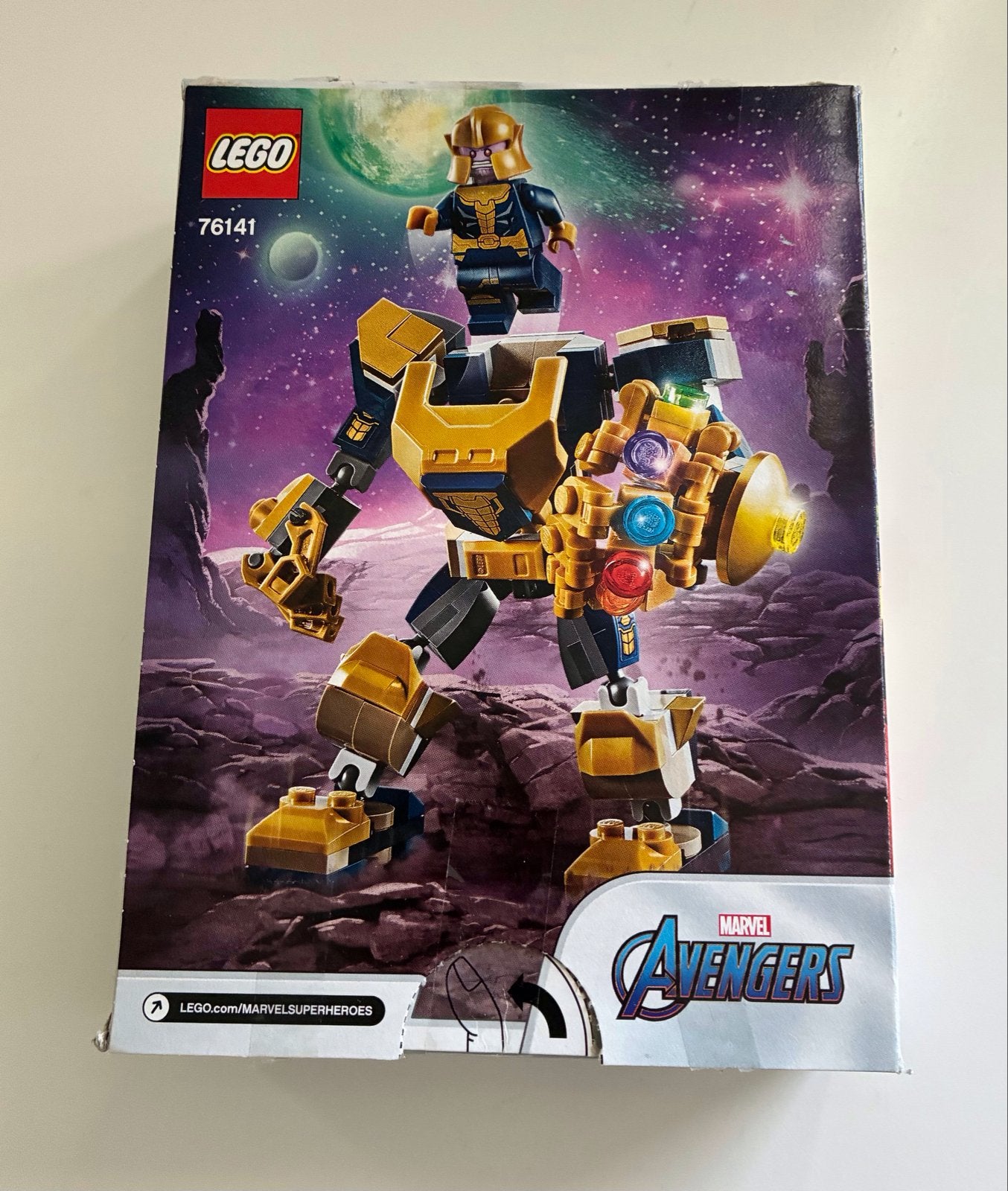 LEGO Marvel Avengers 76141 Thanos Mech, Ophalen, Compleet, Marvel, Lego