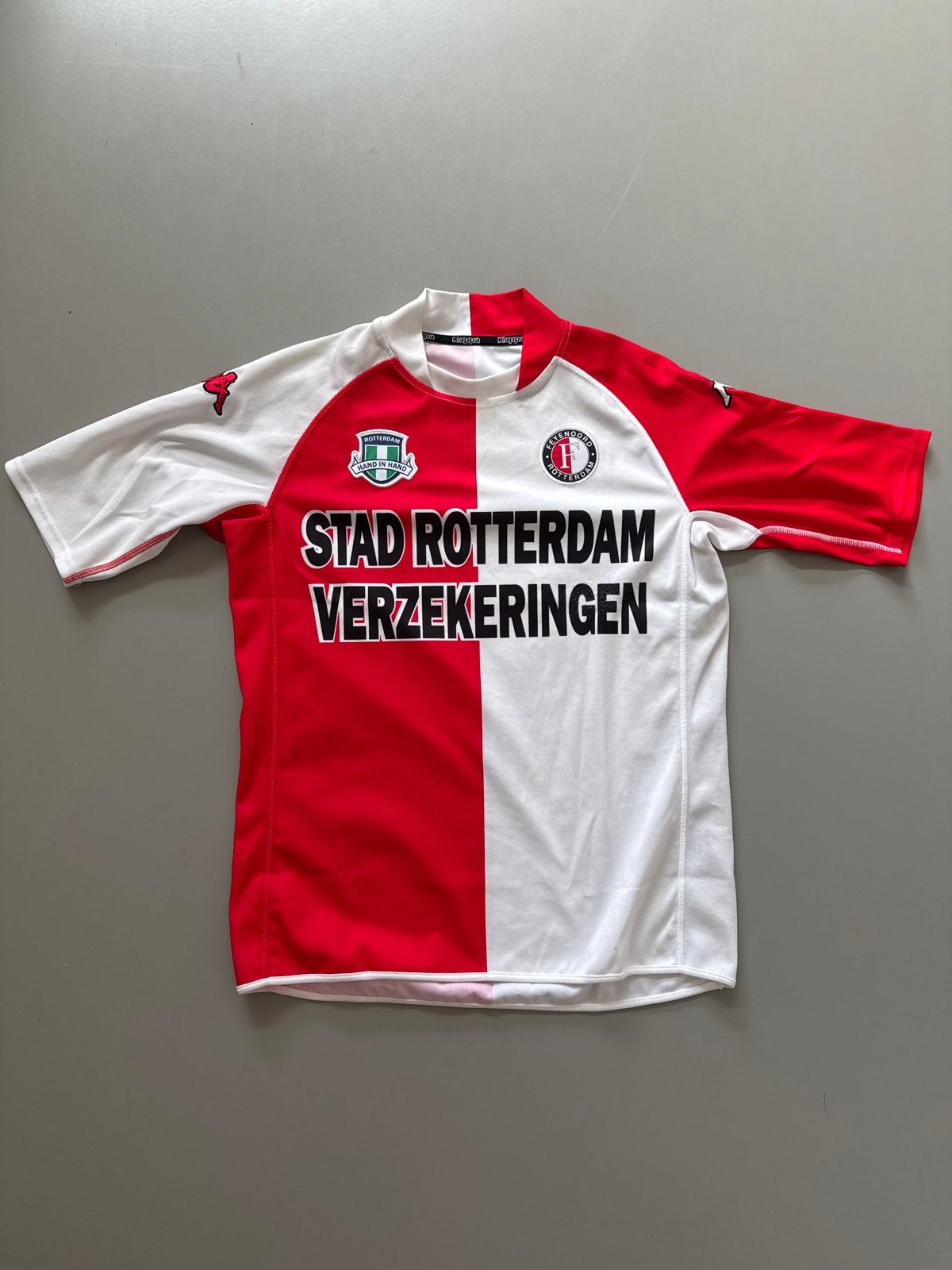 Feyenoord Thuisshirt 2003/2004 - Dirk Kuijt #7, Verzamelen, Sportartikelen en Voetbal, Verzenden, Gebruikt, Feyenoord, Shirt