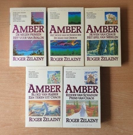 Roger Zelazny - Amber 1 t/m 10, Verzenden, Gelezen, Roger Zelazny