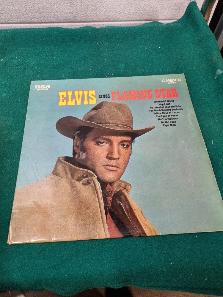 lp elvis sings flaming star, Ophalen of Verzenden