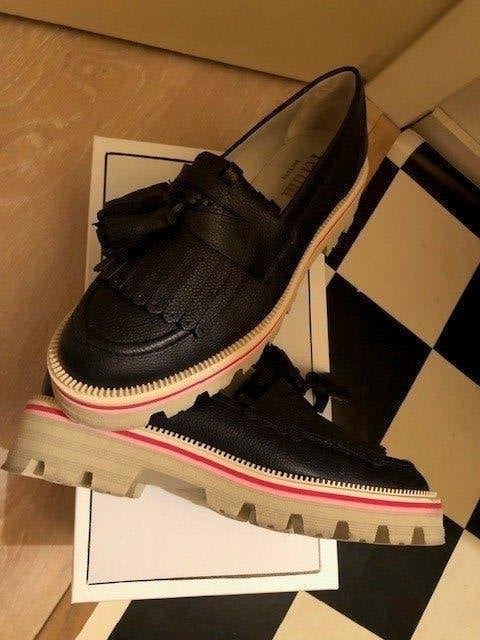 PERTINI DAMESSCHOENEN LOAFERS COLLEGESCHOENEN (41), Kleding | Dames, Pertini, Instappers, Zo goed als nieuw, Verzenden