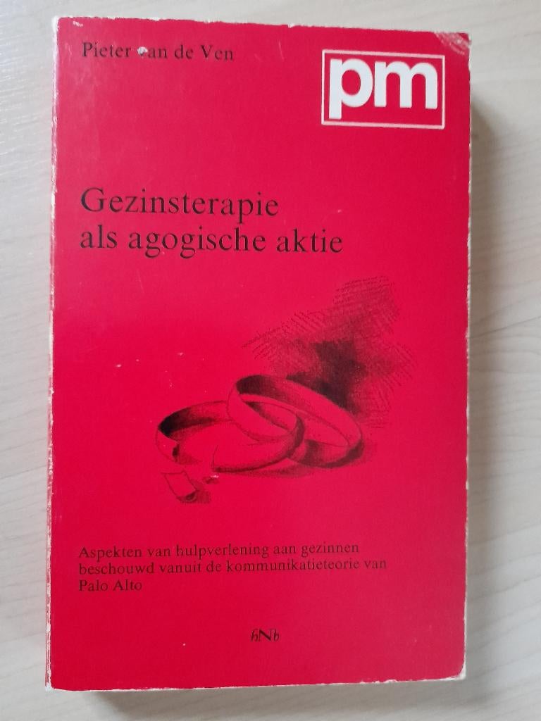 GEZINSTHERAPIE ALS AGOGISCHE AKTIE   Pieter van de Ven, Ophalen of Verzenden, Gelezen