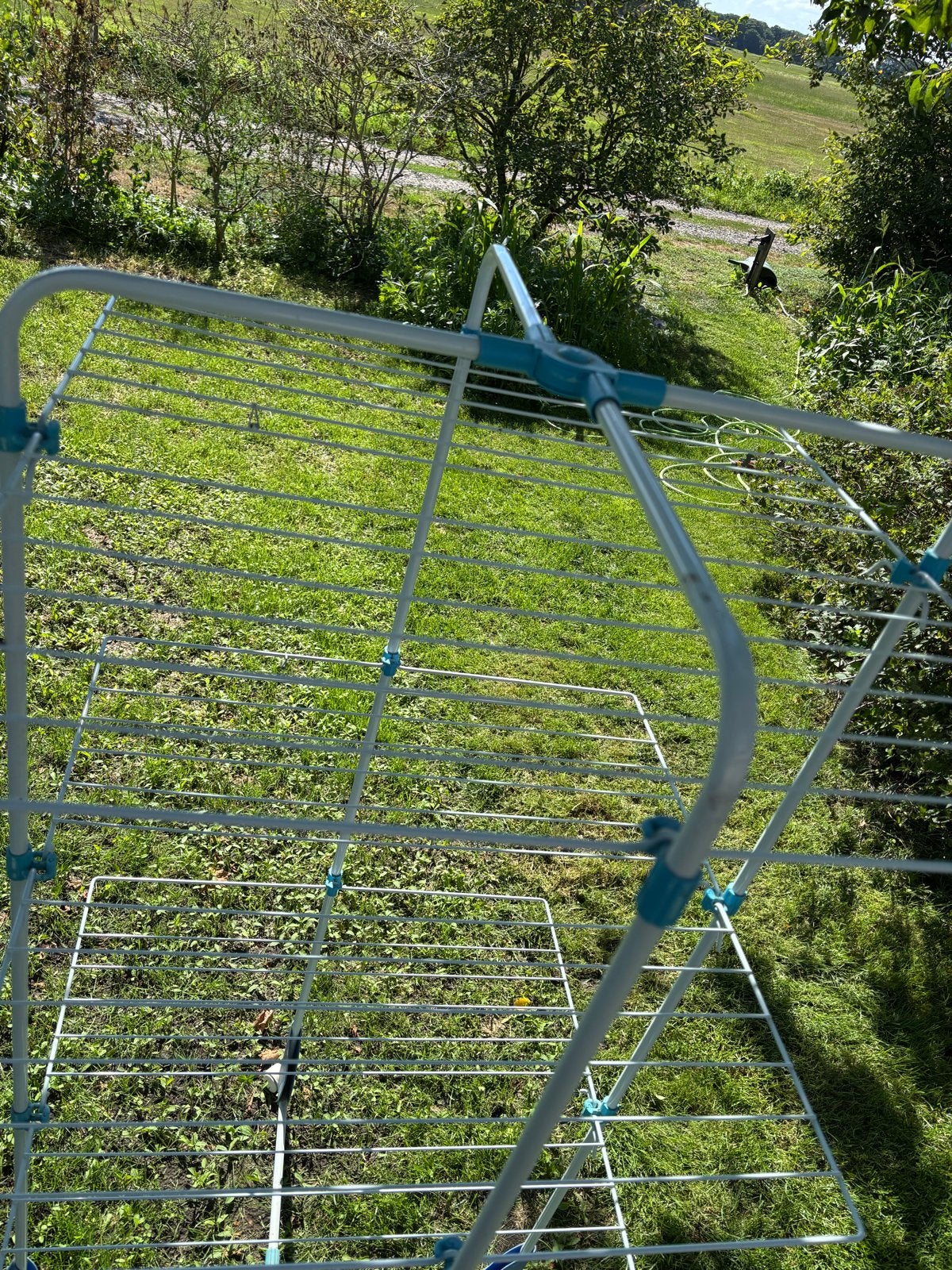 Handig opvouwbaar wasrek voor binnen en buiten, Ophalen, Gebruikt, Wasrek