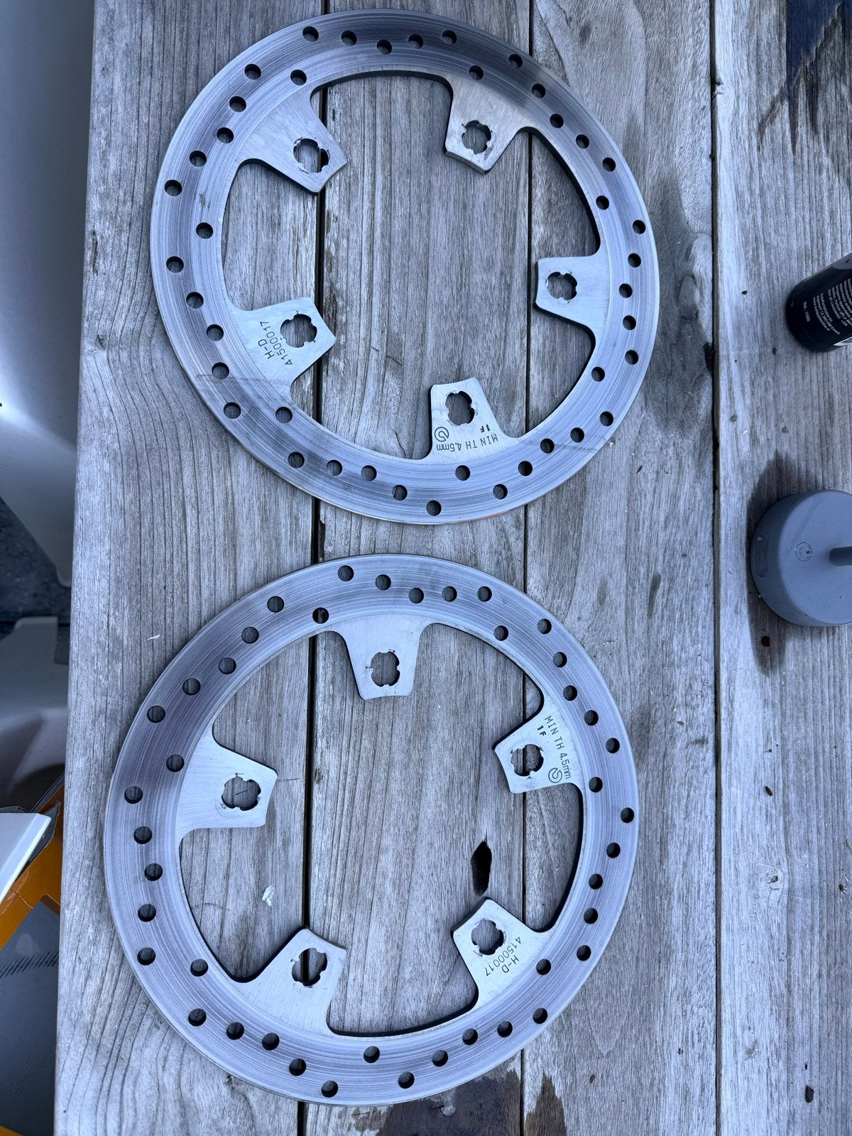 Harley-Davidson remschijven, Motoren, Ophalen of Verzenden, Gebruikt