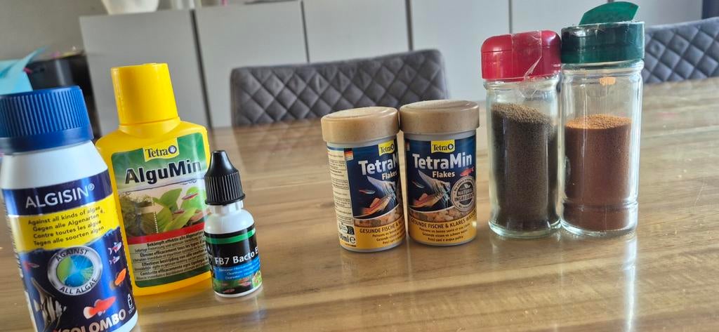 Nanovisvoer en aquarium spullen, Ophalen