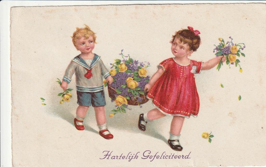 fantasiekaart, Verzenden, 1940 tot 1960, Sterren en Beroemdheden