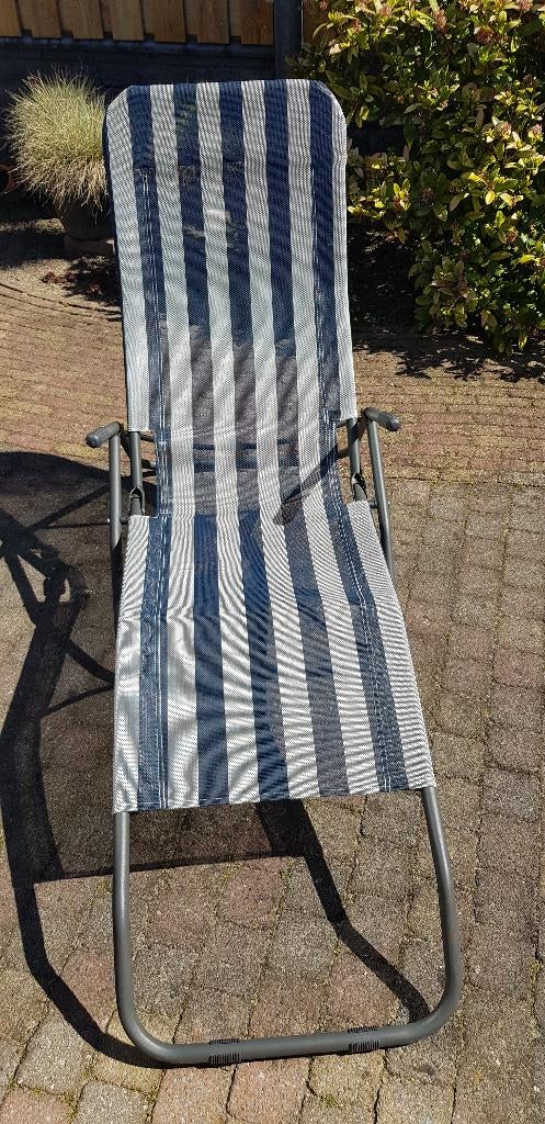 STRANDSTOEL, Tuin en Terras, Tuinstoelen, Ophalen, Gebruikt, Overige materialen, Inklapbaar