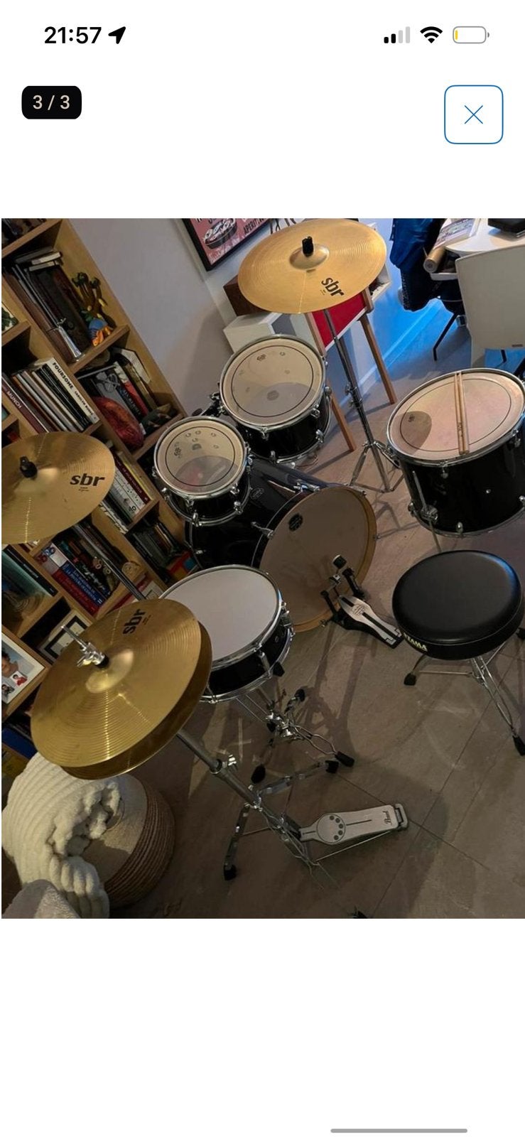 Mapex storm drumstel, Ophalen, Zo goed als nieuw, Overige merken