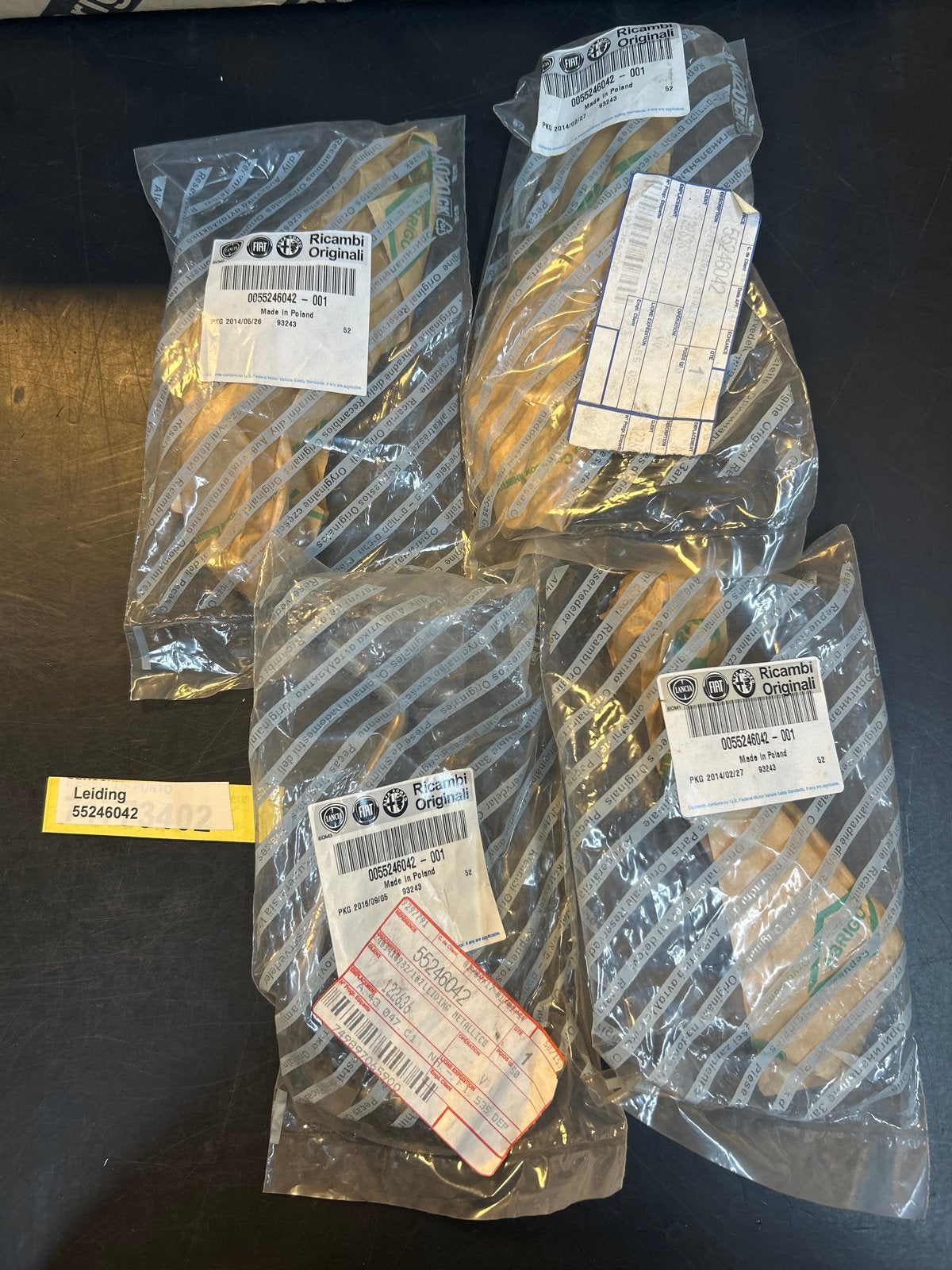 Leiding roetfilter Fiat 500, Fiorino, Qubo, Ypsilon (4x), Ophalen of Verzenden, Nieuw, Fiat