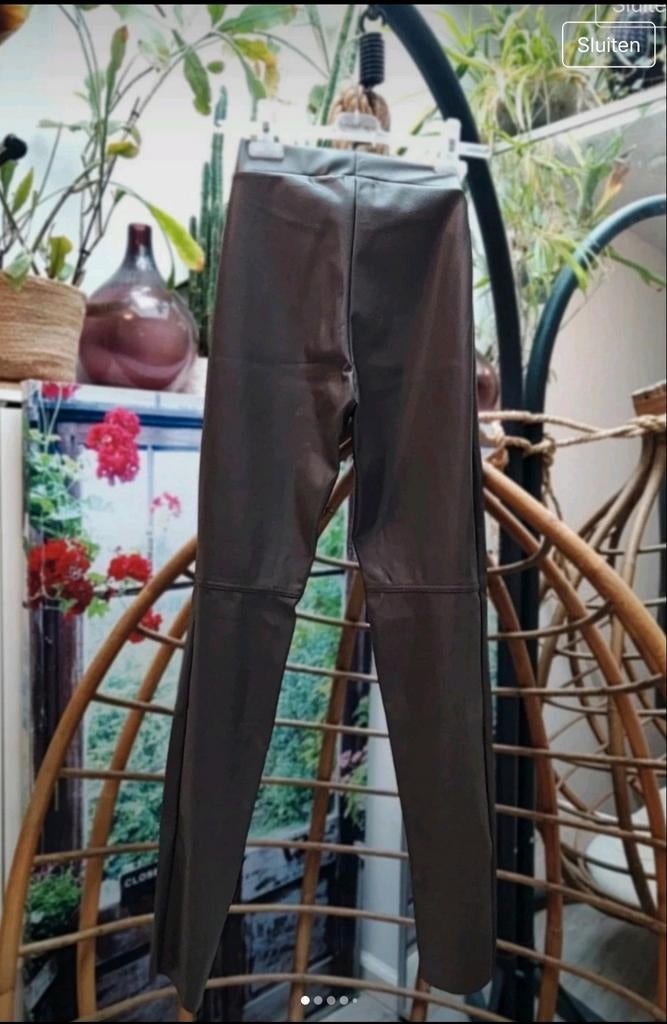 Wolford leren broek, Nieuw, Ophalen of Verzenden, Wolford, Grijs