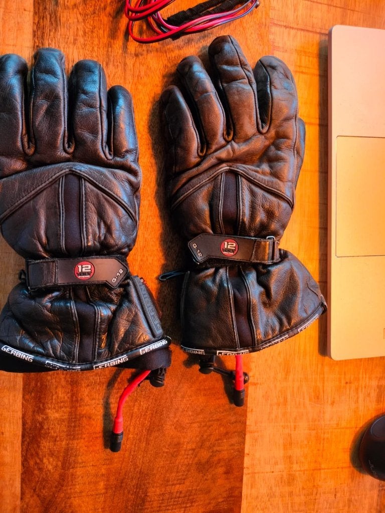 Gerbing G12 verwarmde motorhandschoenen maat L/XL, Dames, Ophalen of Verzenden, Handschoenen, Gerbing