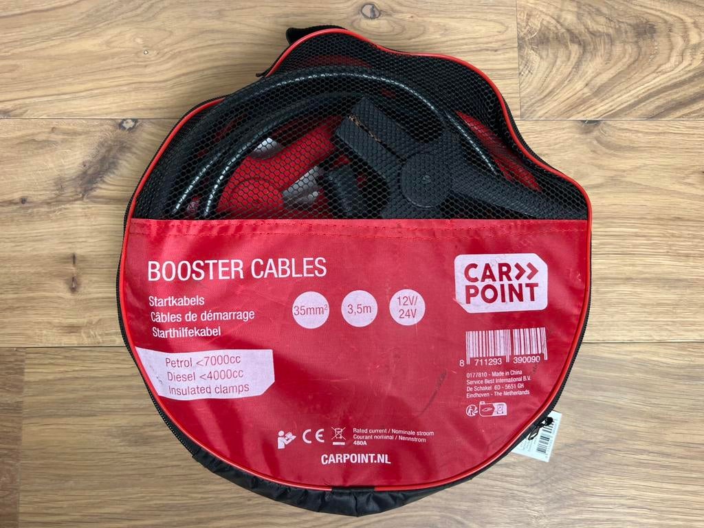 Carpoint startkabel 400A geïsoleerde klemmen NIEUW, Auto-onderdelen, Accu's en Toebehoren, Nieuw, Ophalen of Verzenden
