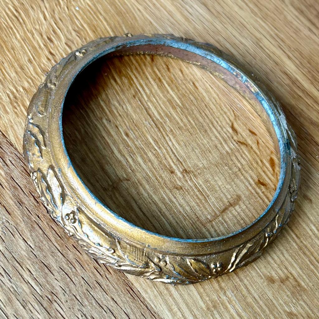 Franse pendule Zamac ring voor tussen beeld en klok, Ophalen of Verzenden