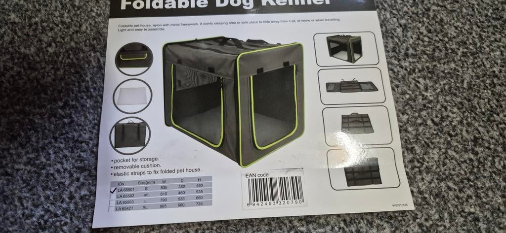 Nieuwe opvouwbare honden/kattenmand bench kennel, Ophalen, Nieuw