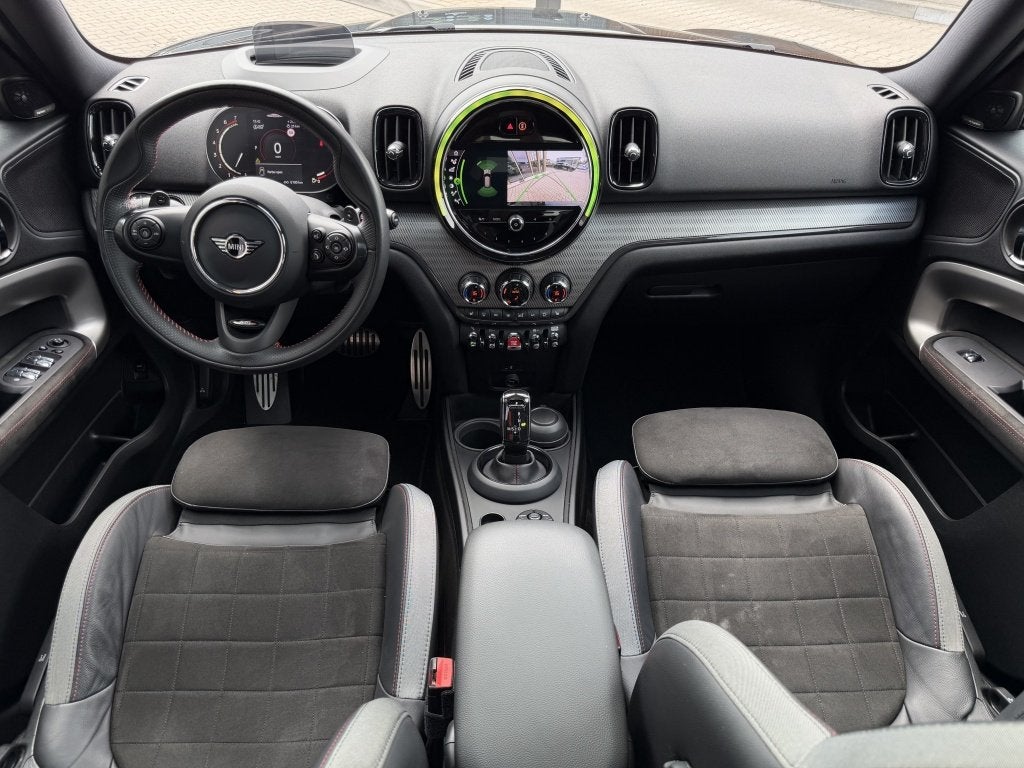 MINI Countryman 2.0 JCW ALL4 306pk | Panorama dak | harman&k, Auto's, Mini, Gebruikt, Euro 6, Zwart, Leder
