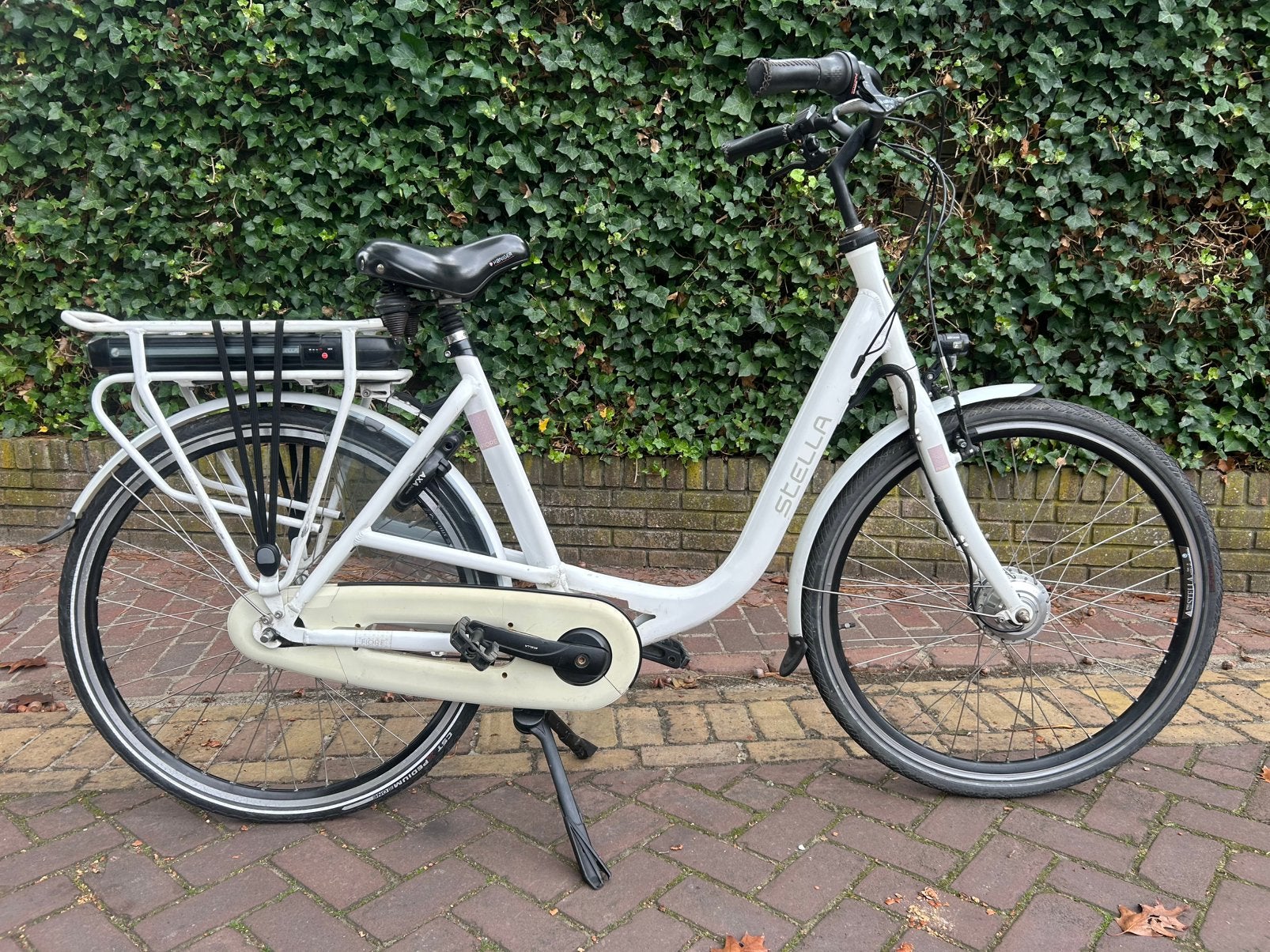 Stella Fiore elektrische dames/unisex fiets *goede accu*, Gebruikt, 51 tot 55 cm, 50 km per accu of meer, Ophalen