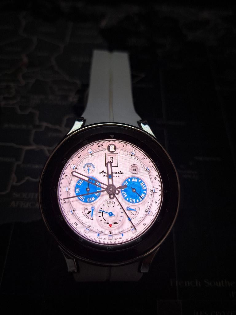 Samsung Galaxy Watch 4 Classic 46mm, Sieraden, Tassen en Uiterlijk, Smartwatches, Gebruikt, Zwart, Samsung ⌚️, Ophalen of Verzenden