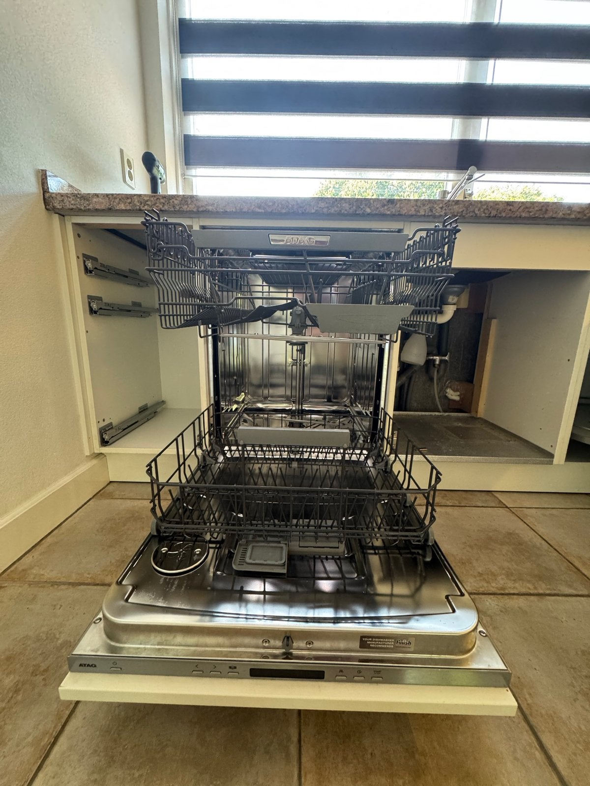 ATAG DW8114XB Inbouw Vaatwasser - Zo goed als nieuw, Witgoed en Apparatuur, Vaatwasmachines, Ophalen, 60 cm of meer, Zo goed als nieuw