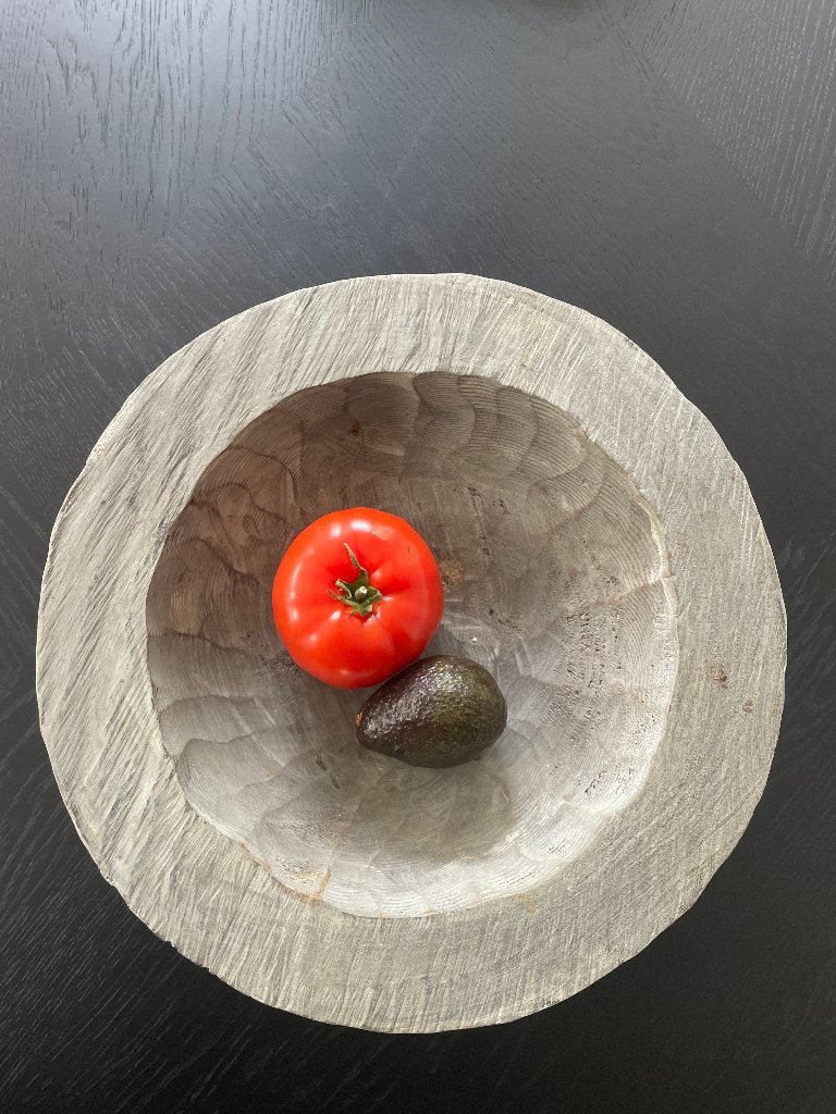 fruitschaal / schaal van een soort hout, Huis en Inrichting, Woonaccessoires | Schalen en Manden, Overige materialen, Gebruikt