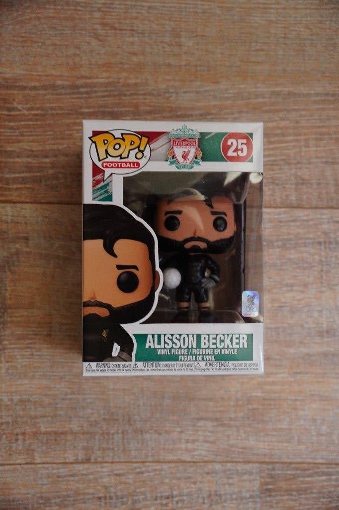 Funko Pop! - Football Liverpool Alisson Becker #25, Ophalen of Verzenden, Zo goed als nieuw