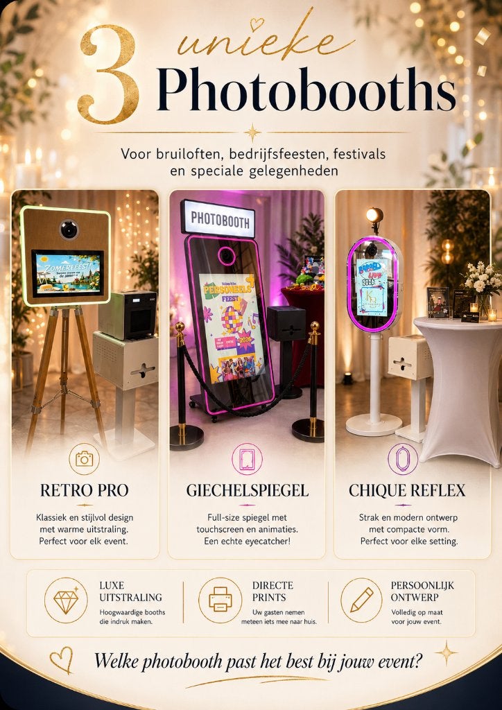 Photobooth Huren, Ophalen of Verzenden, Nieuw, Overige
