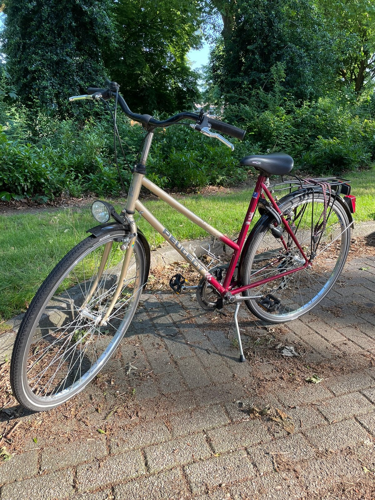 Vintage dames fiets - Peugeot 25 City, Ophalen, Zo goed als nieuw, Minder dan 10 versnellingen, Overige merken