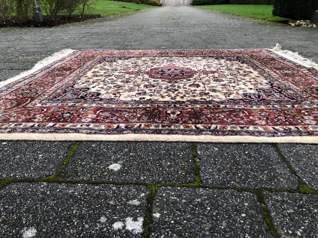 Perzisch tapijt, Ophalen, Gebruikt, 150 tot 200 cm, Vierkant