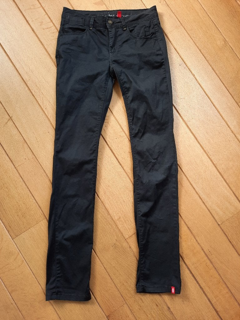 EDC by Esprit broek zwart High Five Slim maat 34 Regular -zg, Kleding | Dames, Zwart, Ophalen of Verzenden, Zo goed als nieuw