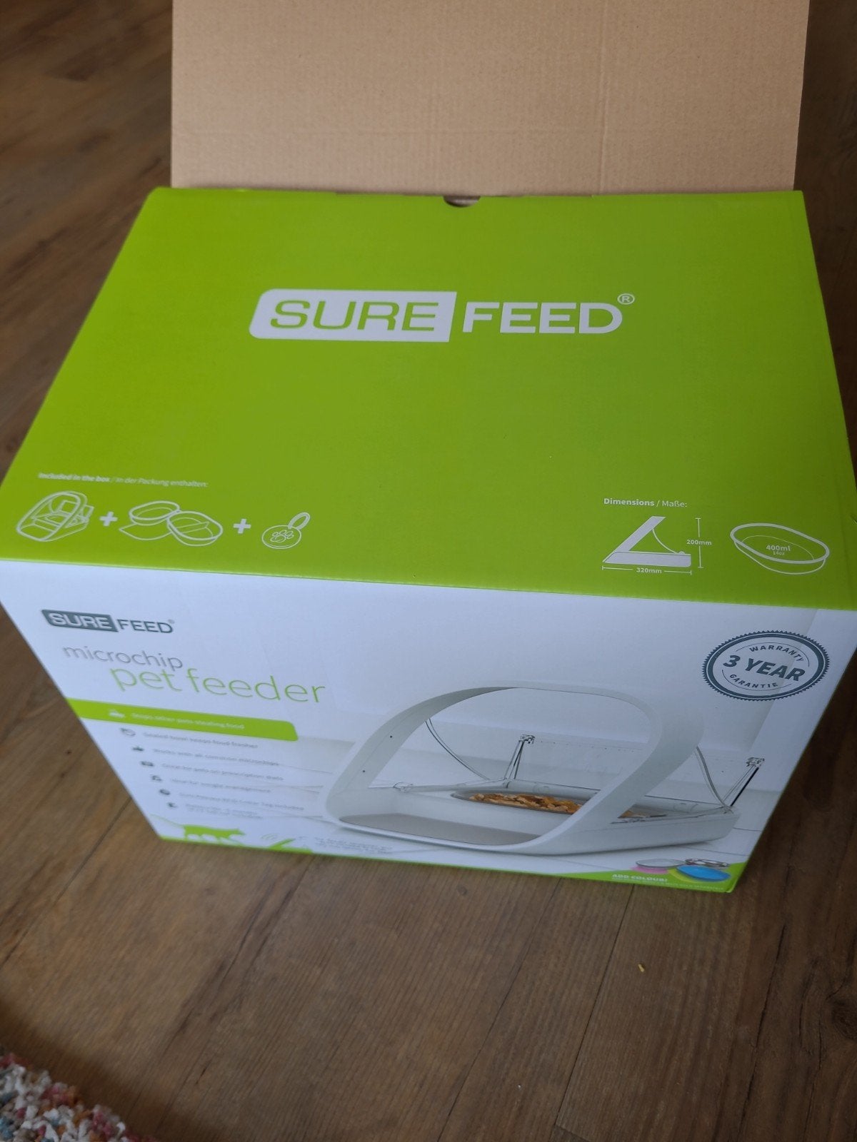 SureFeed Microchip Pet Feeder – Nieuw / Ongebruikt in origin, Dieren en Toebehoren, Ophalen of Verzenden, Nieuw