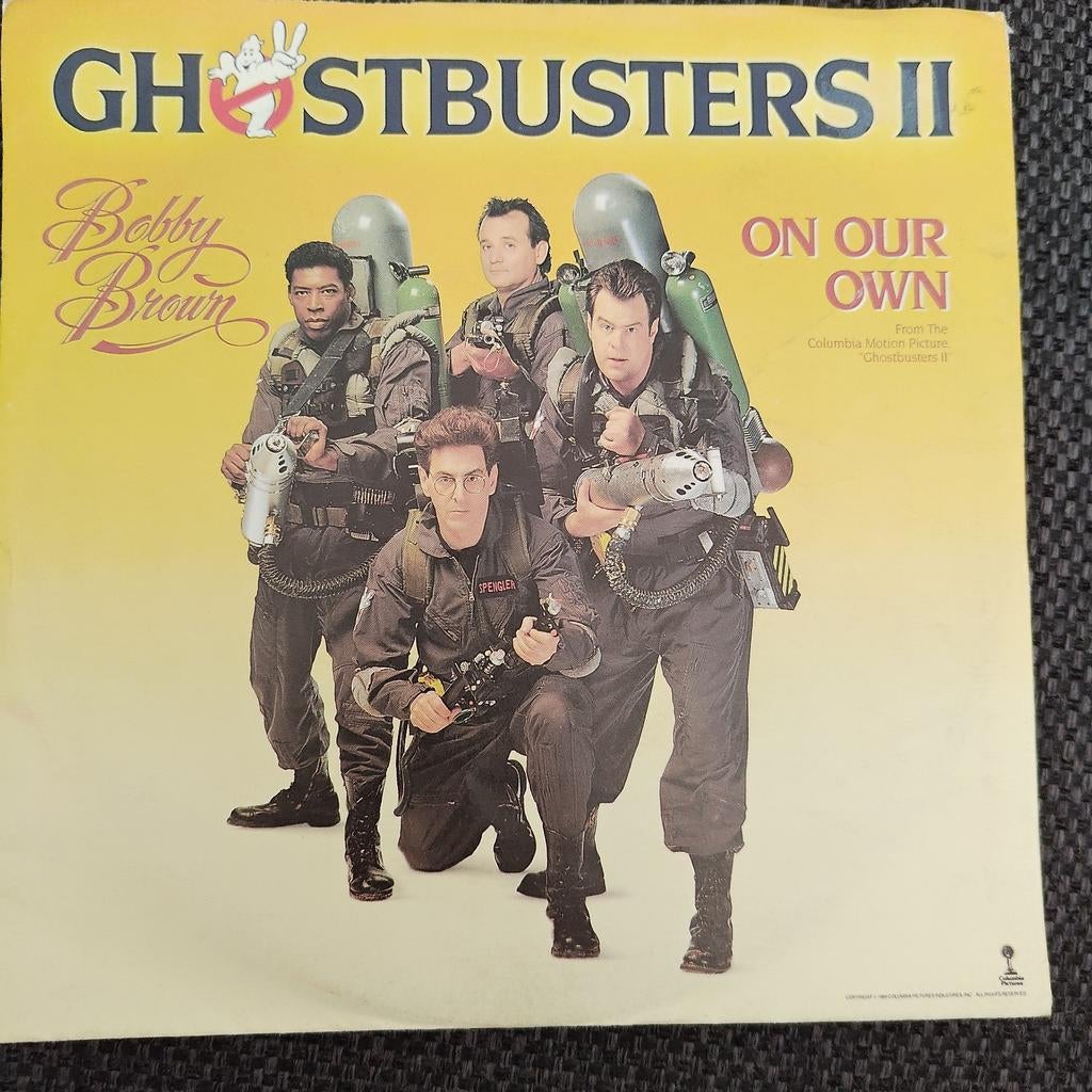Ghostbusters II - Bobby Brown - On Our Own (Vinyl Single), Cd's en Dvd's, Vinyl Singles, Ophalen of Verzenden, Gebruikt, 7 inch