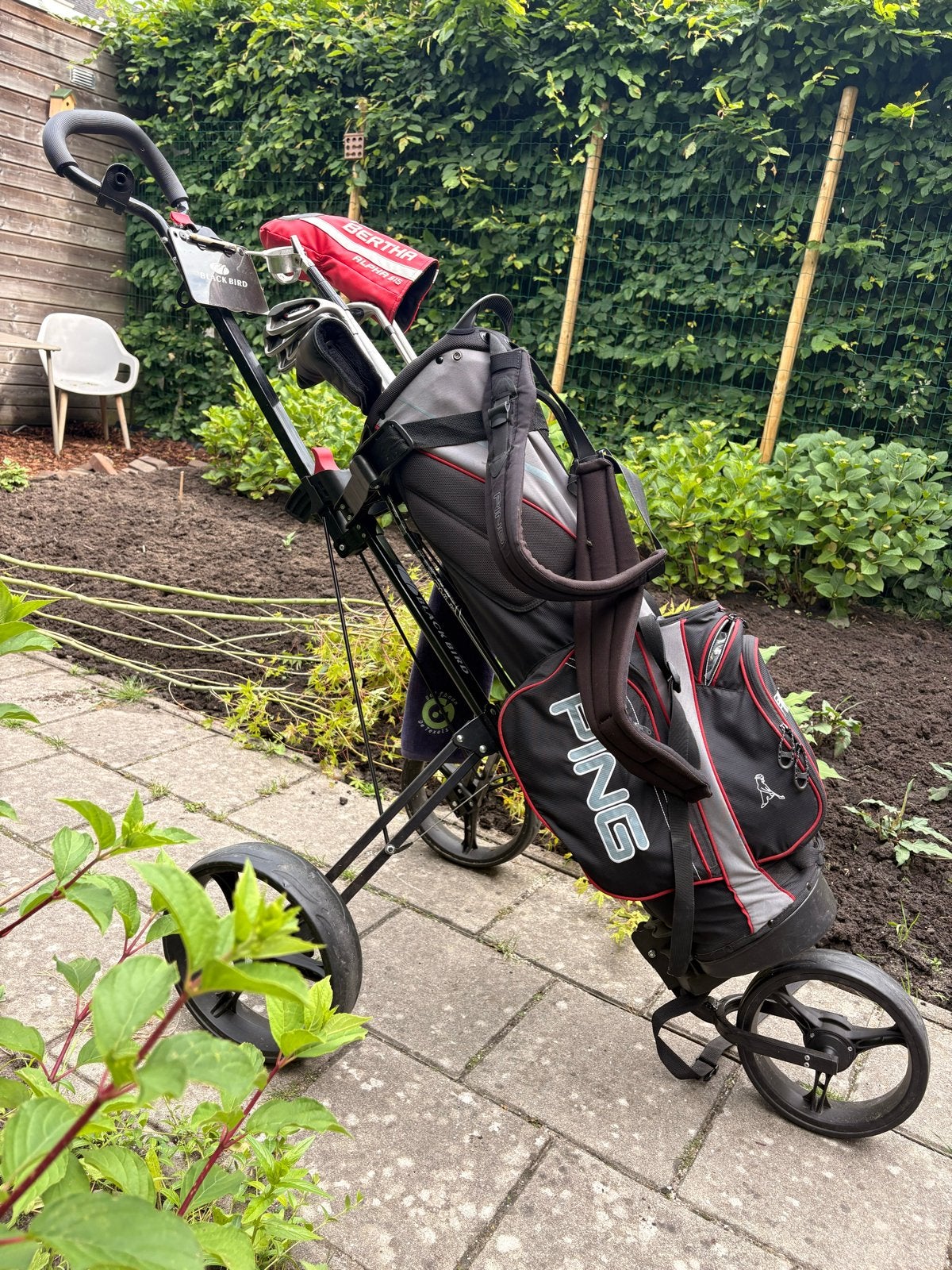 PING G20 Golfset + Callaway Big Bertha Driver + PING Tas, Sport en Fitness, Golf, Ophalen, Gebruikt, Set, Ping