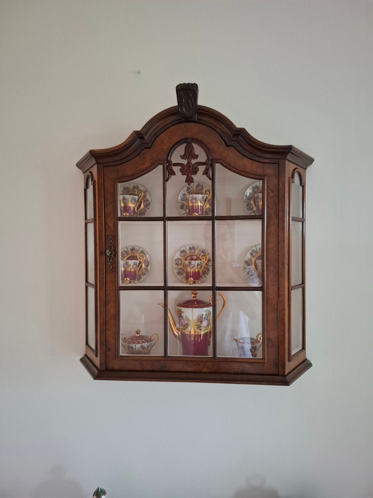 Antieke Hang kast, Antiek en Kunst, Ophalen of Verzenden