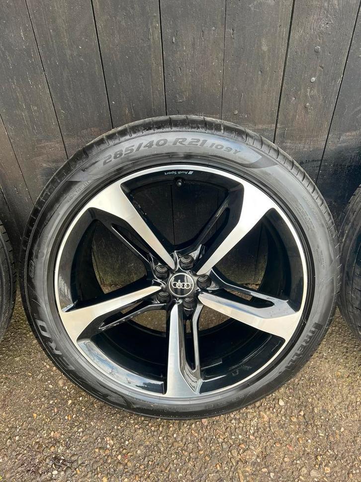 Originele Audi sport Q7 SQ7 velgen 21? pirelli zomer set, Niet ingevuld, Gebruikt, Banden en Velgen, Niet ingevuld