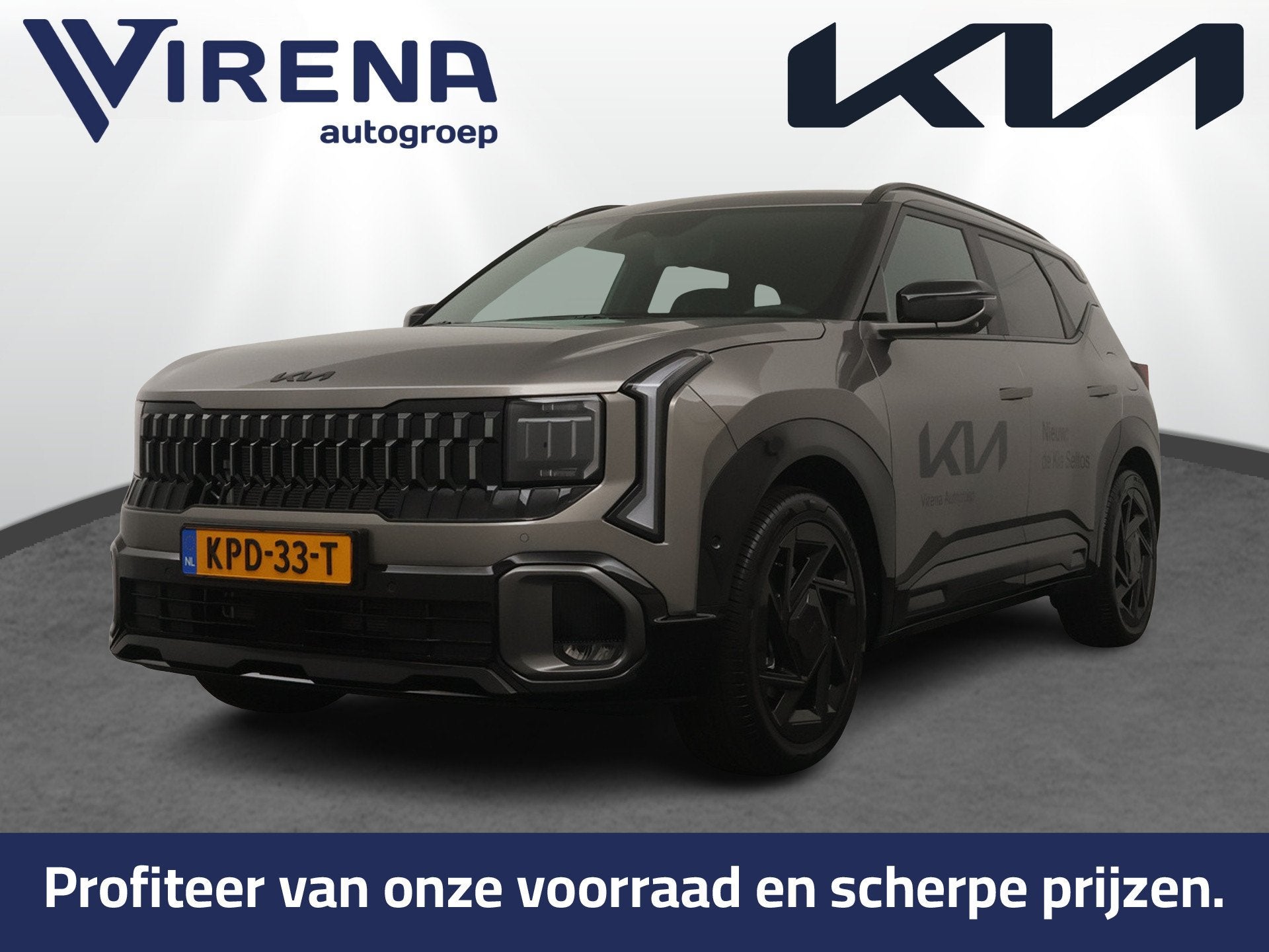 Kia Seltos 1.6 GDi Hybrid X-Line - Schuif-/Kanteldak - Apple