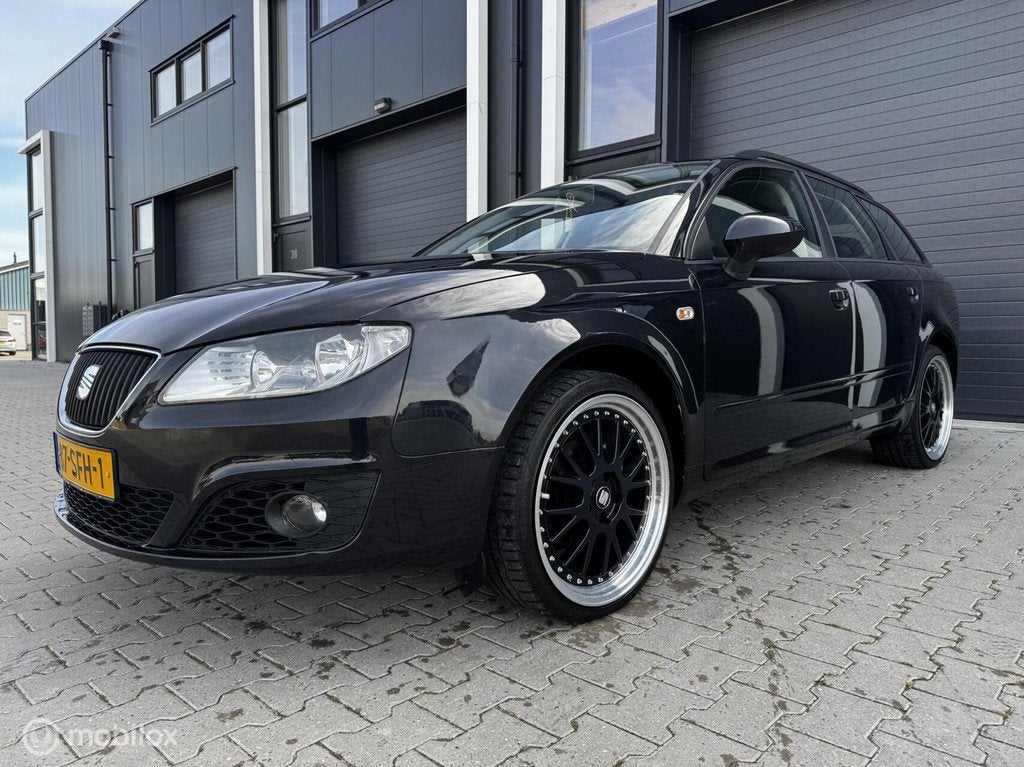 Seat Exeo ST 1.8 TSI Style 2011.(106,955 KM NAP), Auto's, Euro 5, Gebruikt, 4 cilinders, Zwart