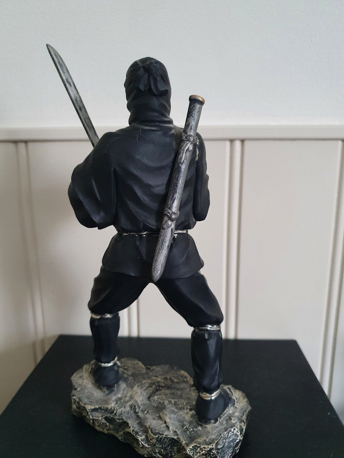 Ninja beeldje met zwaard - Decoratief figuur, Ophalen of Verzenden, Zo goed als nieuw, Mens