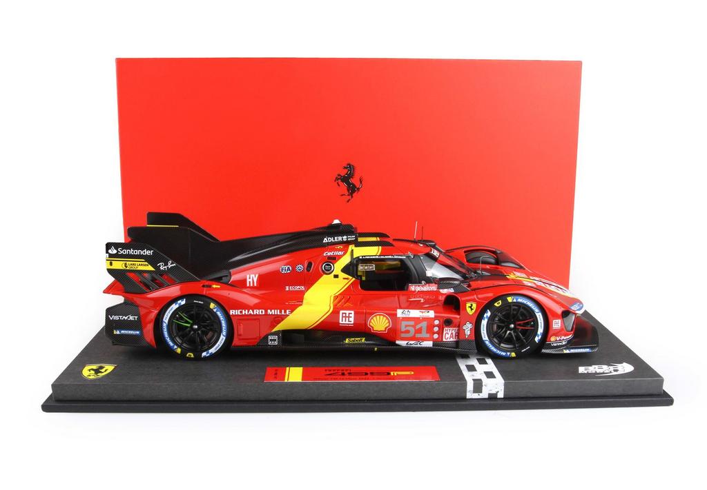 Ferrari 499P #51 winner Le Mans 2023 BBR 1:18, Overige merken, Bbr, ., Nieuw