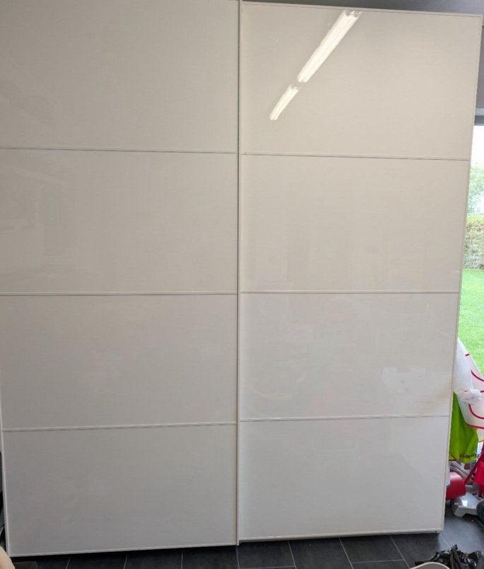 IKEA PAX SCHUIFDEUREN 200x236 - ZONDER KAST, Ophalen, Zo goed als nieuw, 50 tot 75 cm, 200 cm of meer