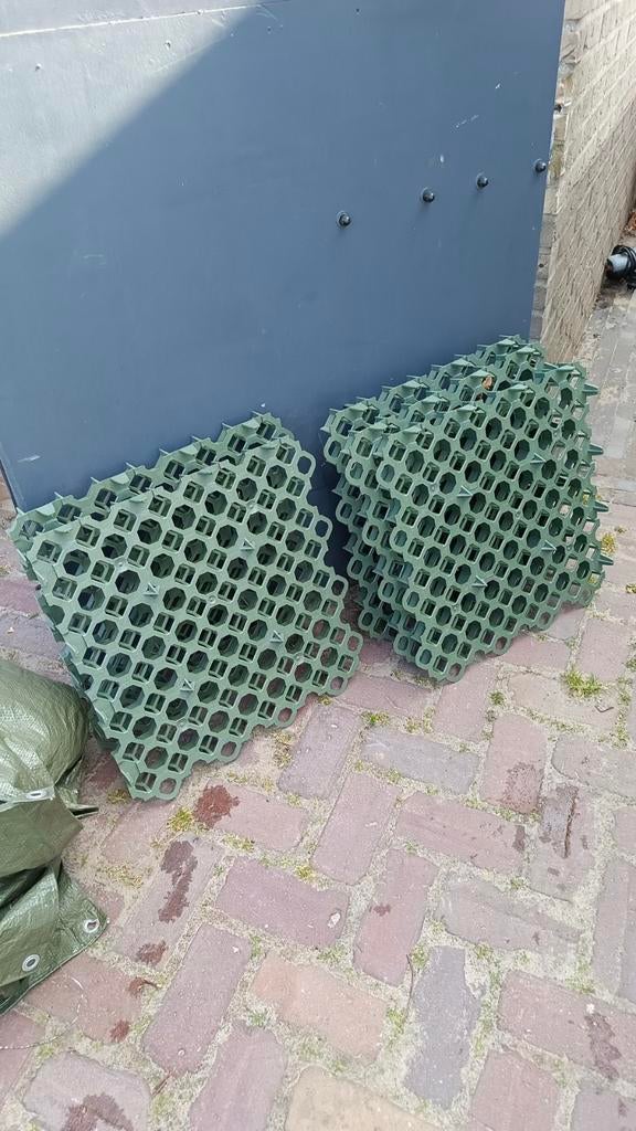 Grasdallen / Grastegels voor oprit of tuin, Tuin en Terras, Ophalen, Nieuw