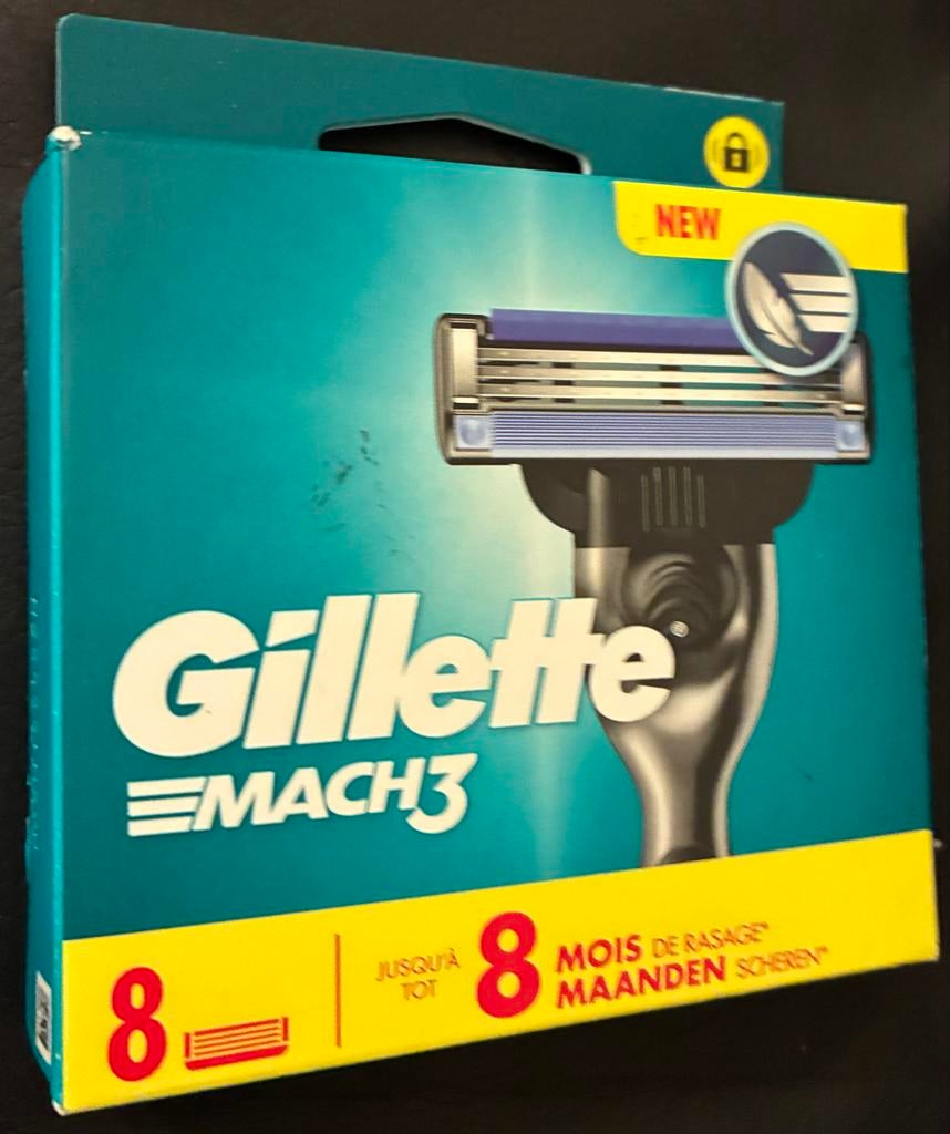 Gillette Mach3 Scheermesjes - Nieuw en Ongeopend, Ophalen of Verzenden, Nieuw, Overige typen