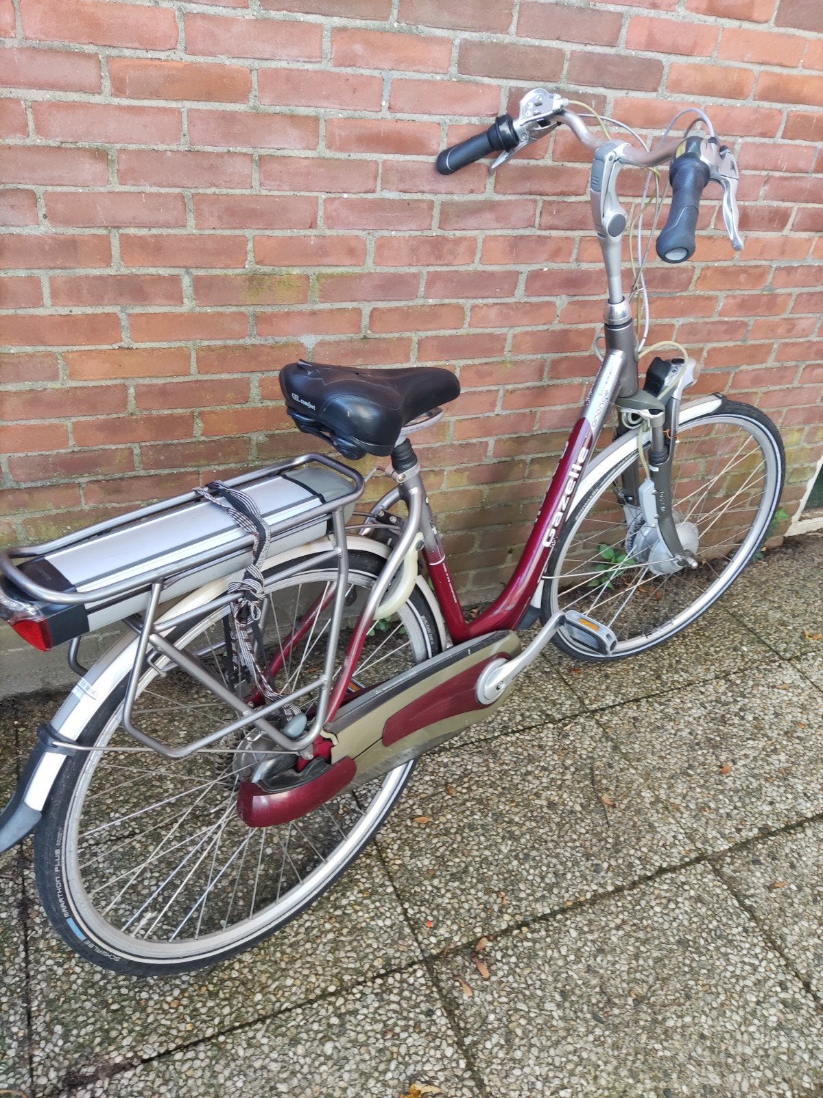 defecte Gazelle electrisch fiets, Ophalen, Gebruikt, Minder dan 30 km per accu, Gazelle