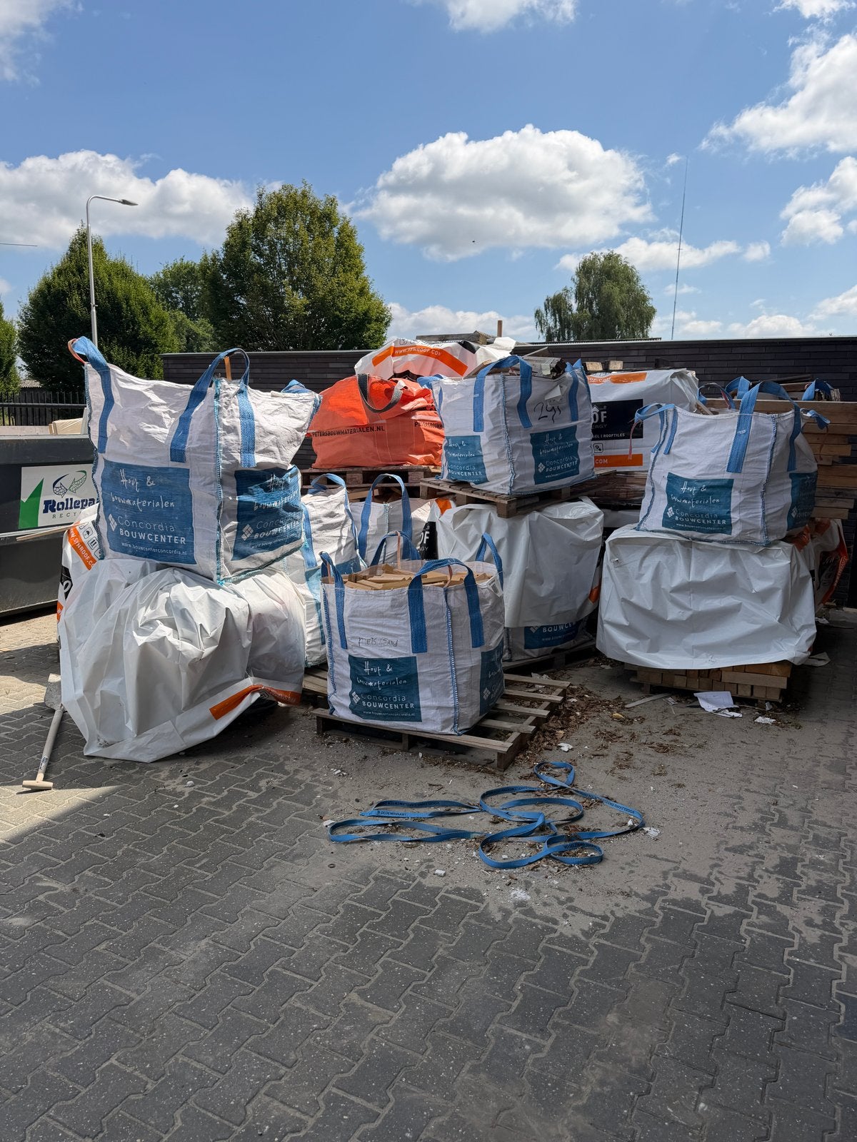 Ruim 10m3  brandhout - Ideaal voor kachel of vuurkorf, 6 m³ of meer, Ophalen, Overige houtsoorten, Blokken