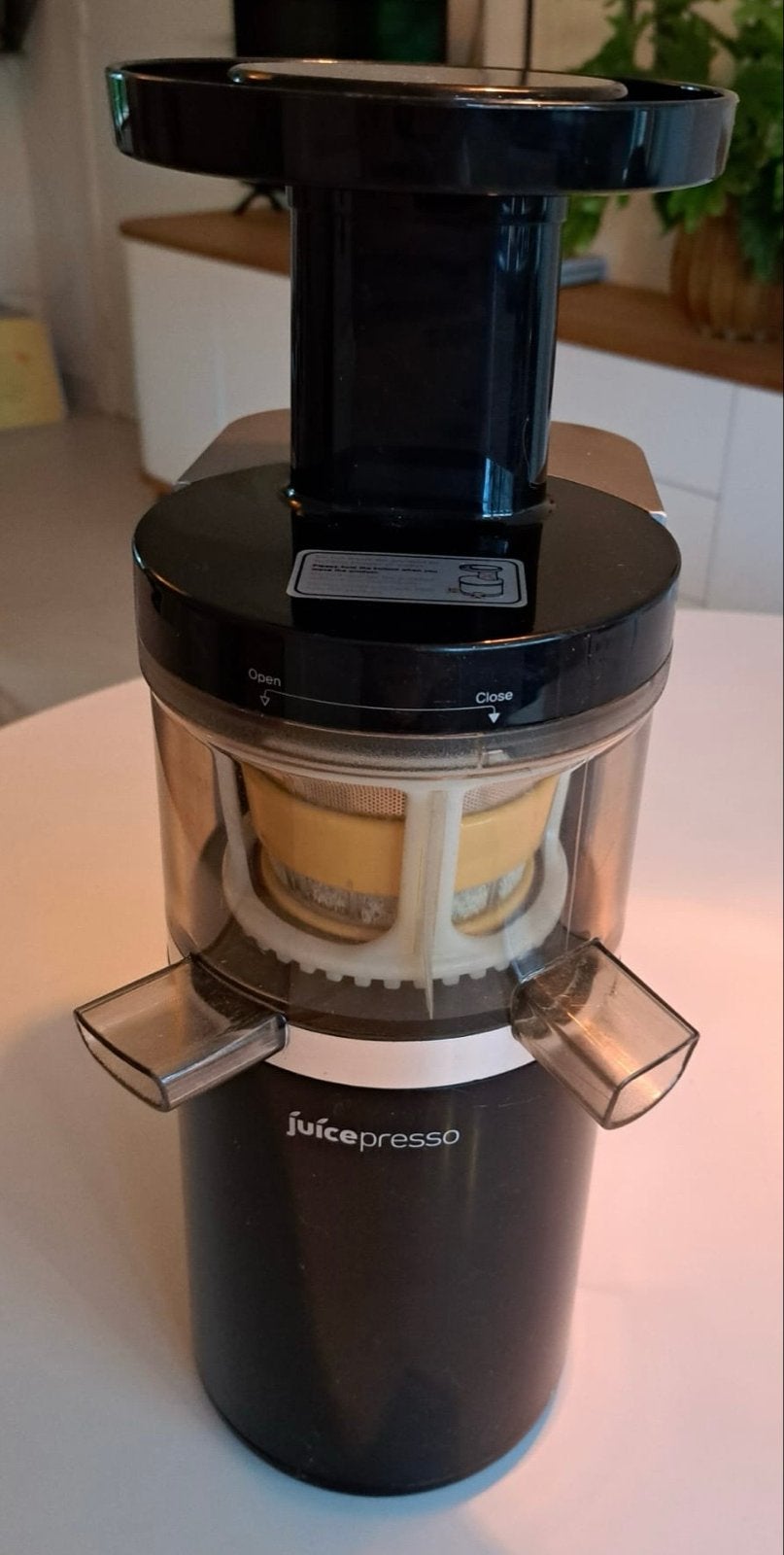 Juicepresso Slowjuicer - Zo goed als nieuw, Ophalen, Gebruikt, Elektrisch, Slowjuicer
