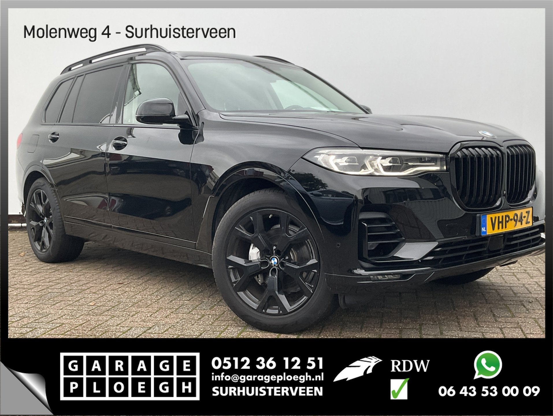 BMW X7 xDrive 30D VAN High Executive Pano.dak Leer Trekhaak, Auto's, Automaat, Gebruikt, Euro 6, 2993 cc