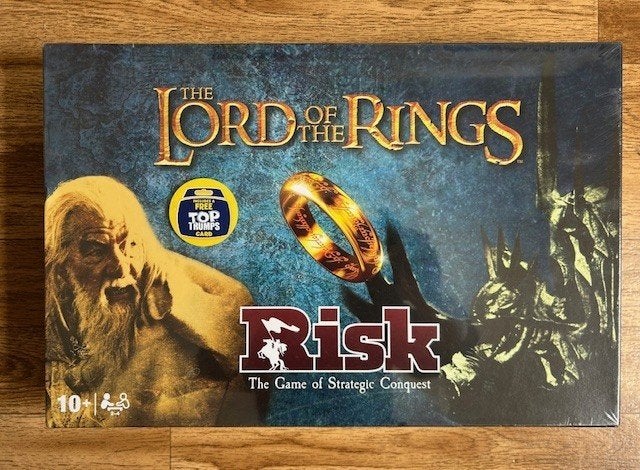 THE LORD OF THE RINGS RISK - ENGELS (NIEUW/GESEALD), Nieuw, Ophalen of Verzenden, Drie of vier spelers, Hasbro
