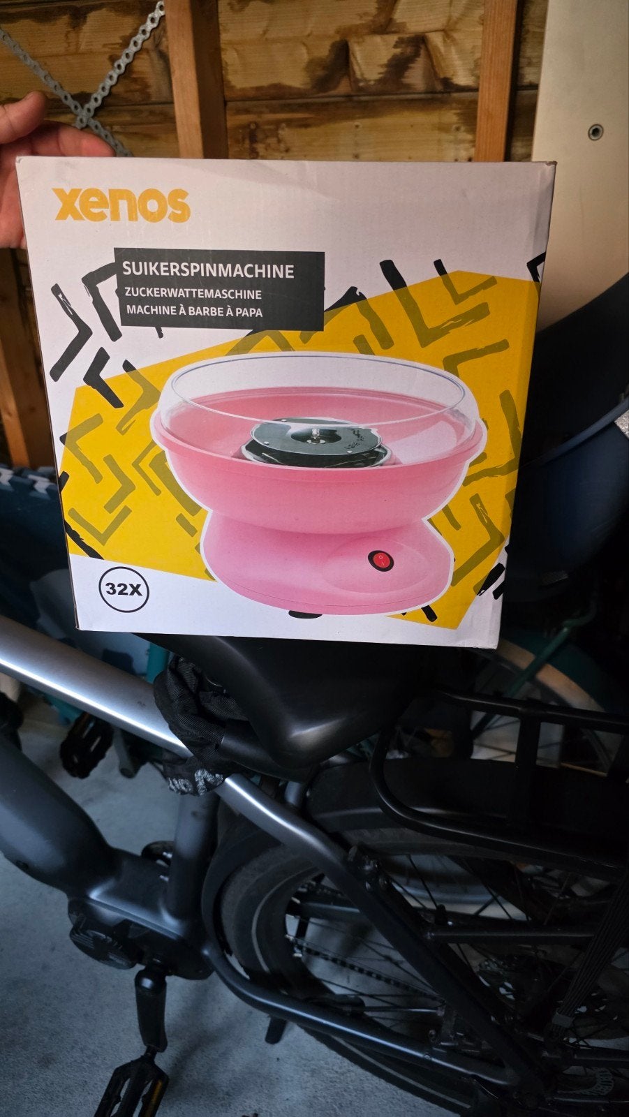 Xenos Suikerspinmachine - Nooit gebruikt!, Witgoed en Apparatuur, Ophalen, Zo goed als nieuw