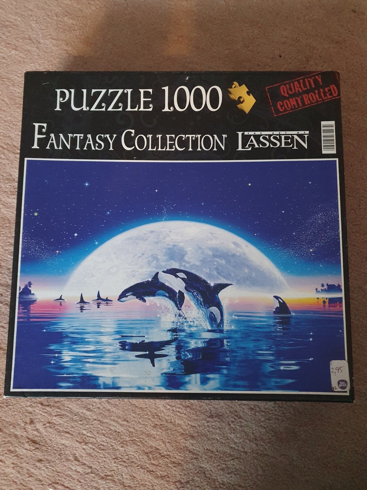 Orka puzzel 1000 stukjes, Ophalen of Verzenden, 500 t/m 1500 stukjes, Zo goed als nieuw, Legpuzzel